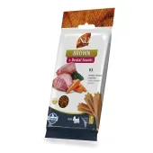 Petisco Dental N&amp;D Brown Cães Mini e Pequenos Cordeiro, Cenoura e Spirulina